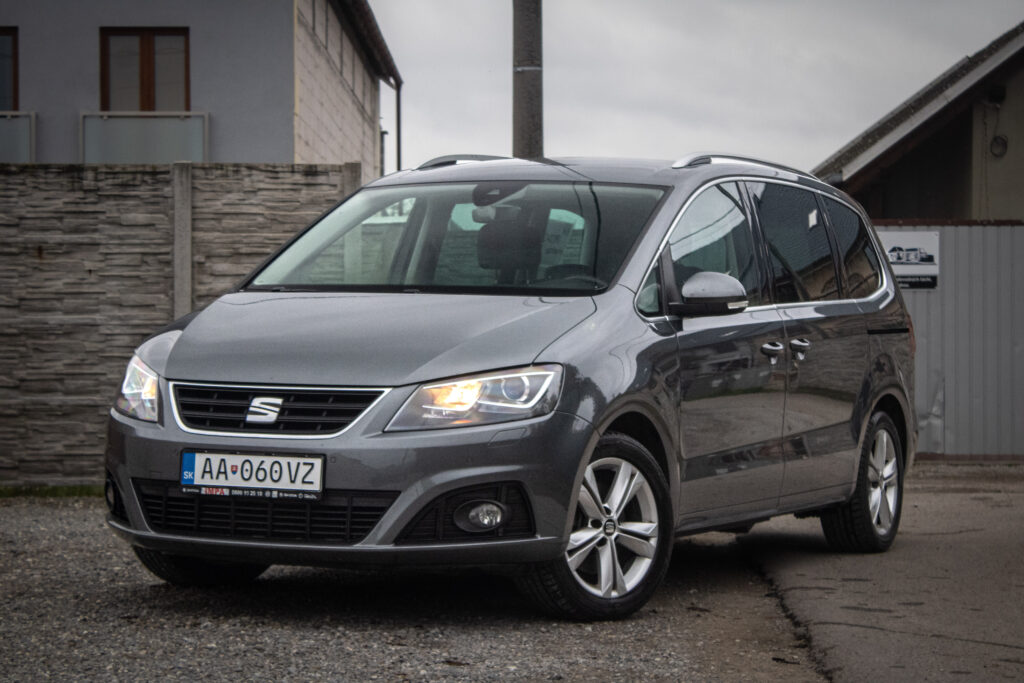 Seat Alhambra 2.0 TDI, 110kW, M6 / AJ NA SPLÁTKY / PROTIÚČET /