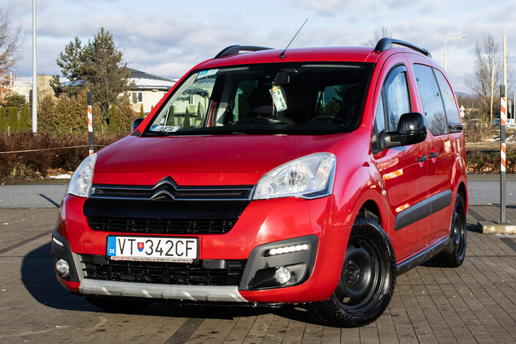 Citroën Berlingo 1.6 VTi, 88kW (2016) / AJ NA SPLÁTKY / PROTIÚČET /
