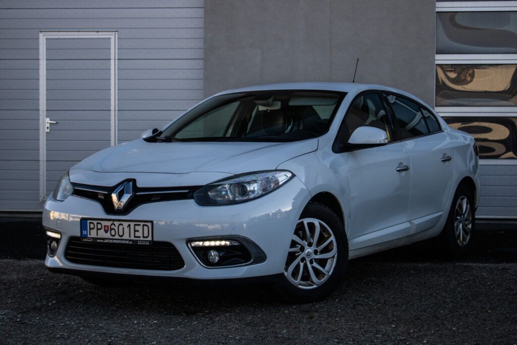 Renault Fluence 1.5 dCi Intense, 81kW, M6, 4d. / AJ NA SPLÁTKY / PROTIÚČET /