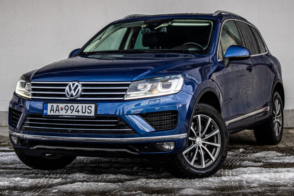 Volkswagen Touareg II 4.2 V8 TDI Premium 4MOTION, 250kW, A8 / AJ NA SPLÁTKY / PROTIÚČET /