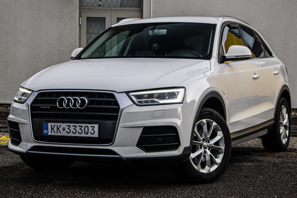 Audi Q3 2.0 TDI 150k Quattro S tronic Design, 110kW, A7 / AJ NA SPLÁTKY / PROTIÚČET /