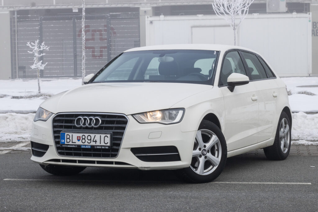 Audi A3 Sportback 1.4 TFSI Attraction, 92kW (2014) / AJ NA SPLÁTKY / PROTIÚČET /