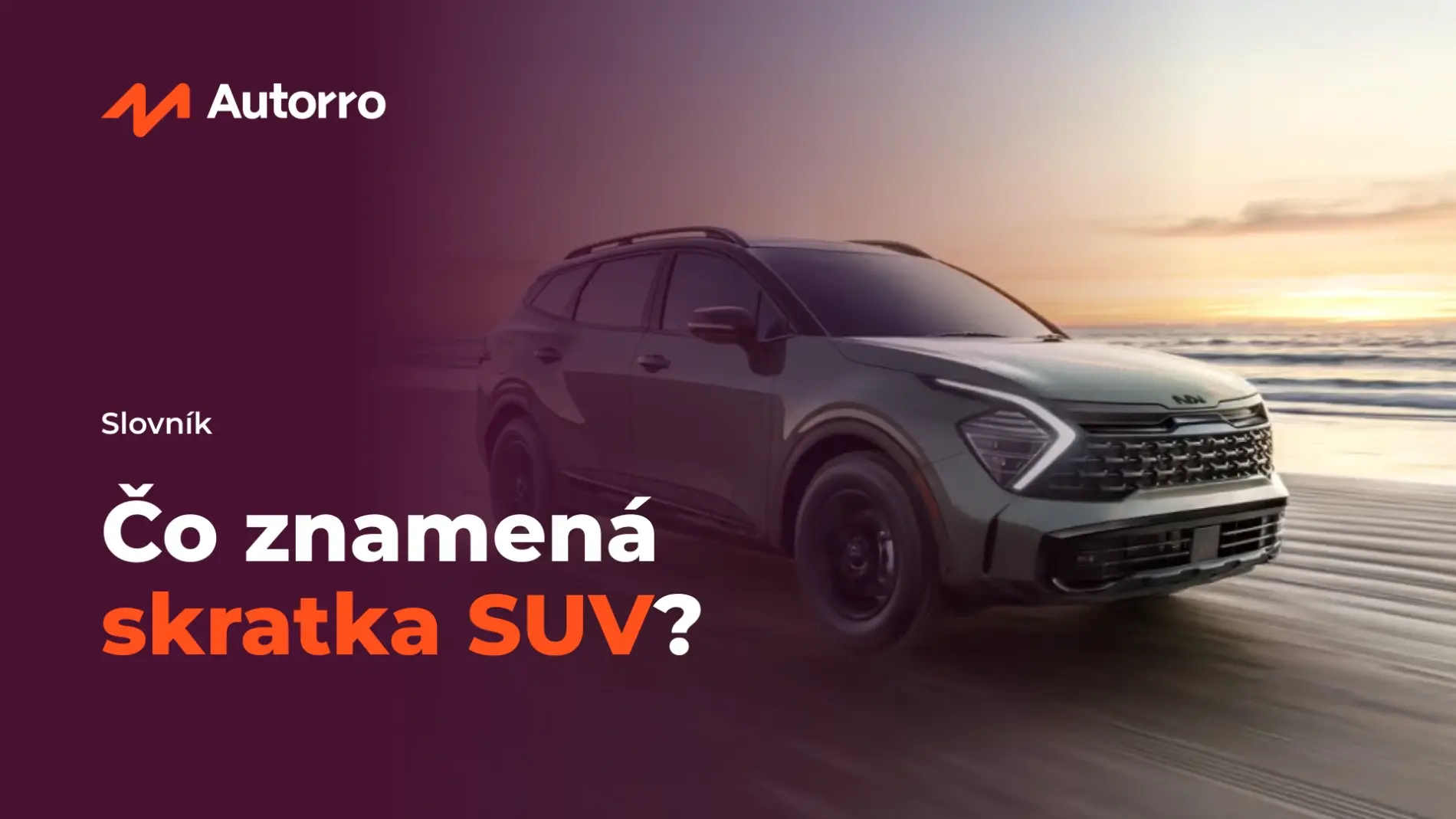 co znamena skratka suv