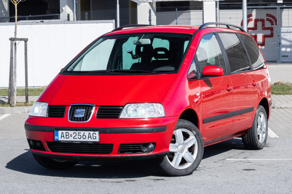 Seat Alhambra 1.9 TDI, 96kW (2006) / AJ NA SPLÁTKY / PROTIÚČET /