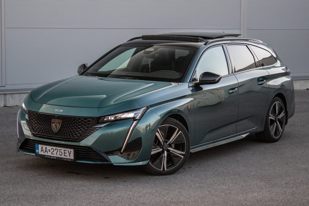 Peugeot 308SW GT-Line 1.5 BlueHDi 96 kw AT/8 2024 / V ZÁRUKE / AJ NA SPLÁTKY / PROTIÚČET