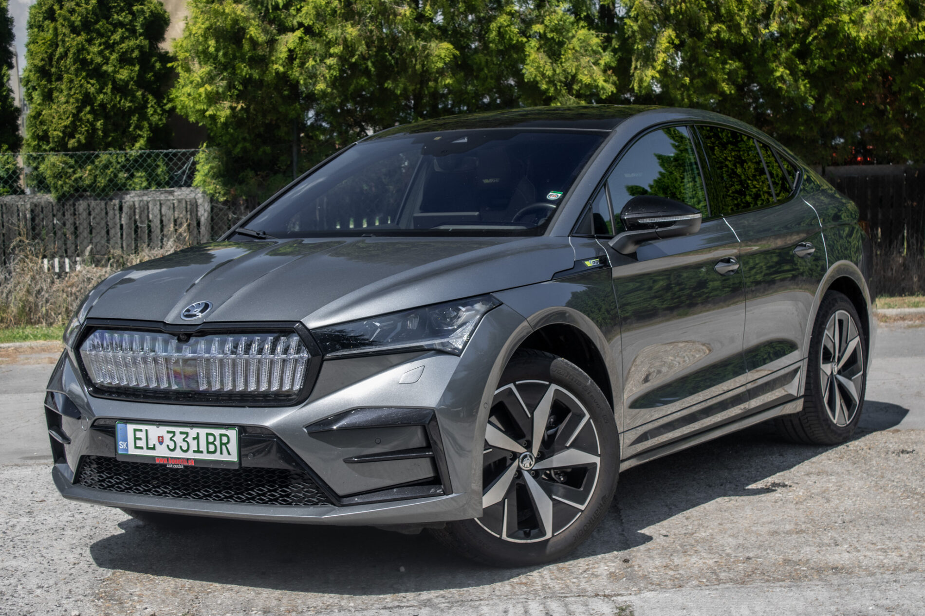 Škoda Enyaq RS BEV AWD 2023 / AJ NA SPÁTKY / PROTIÚČET