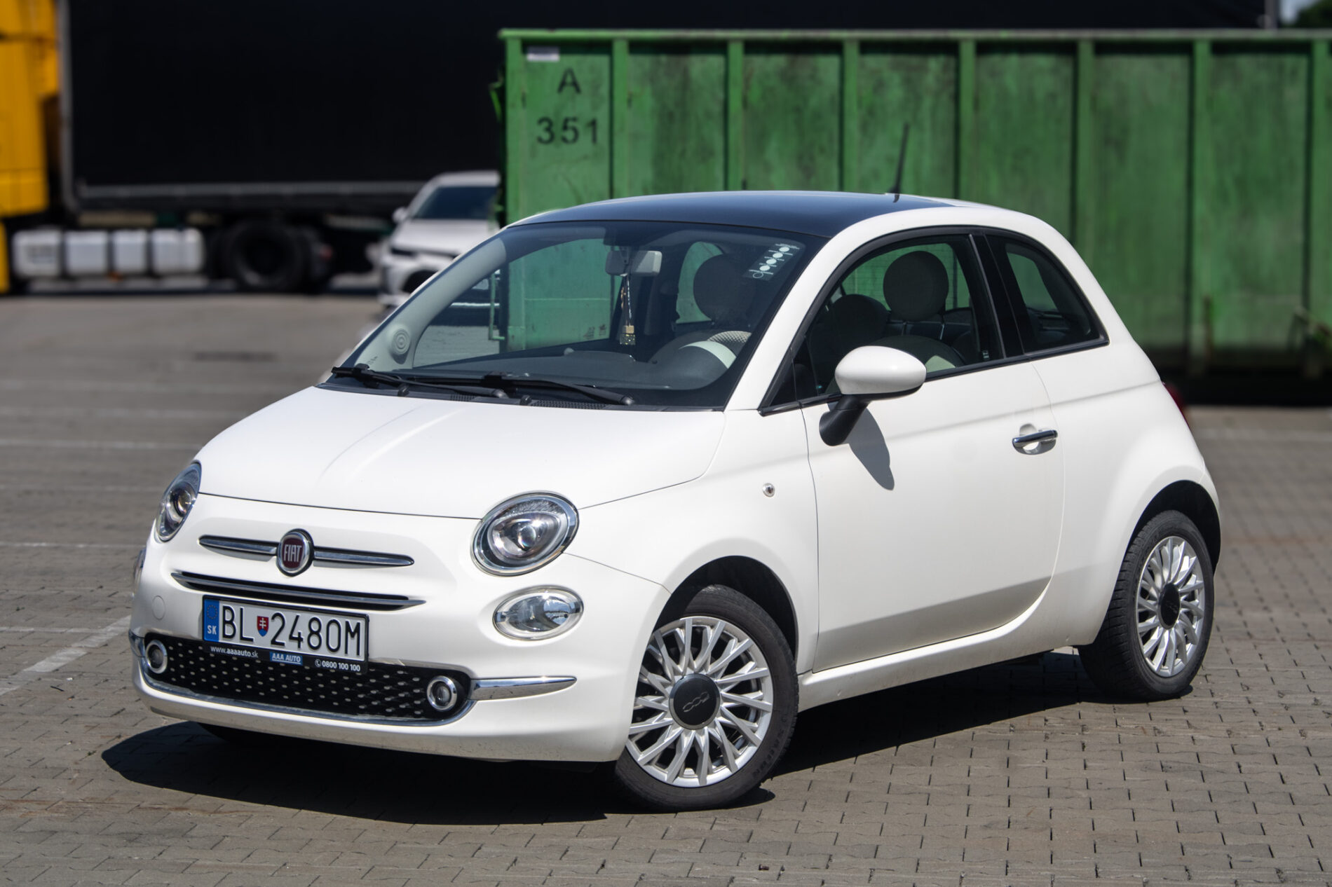 Fiat 500 1.2 8v Lounge / 51kW / M5 / ZÁRUKA / AJ NA SPLÁTKY / PROTIÚČET
