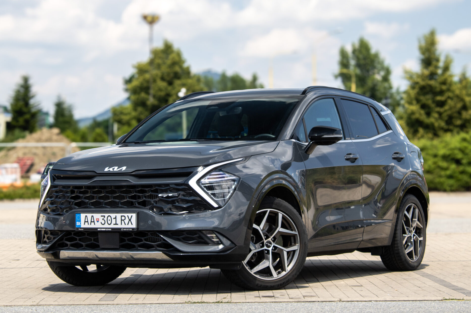 Kia Sportage 1.6 T-GDi GT-Line 4WD / 118kW / A7 / ZÁRUKA / AJ NA SPLÁTKY / PROTIÚČET