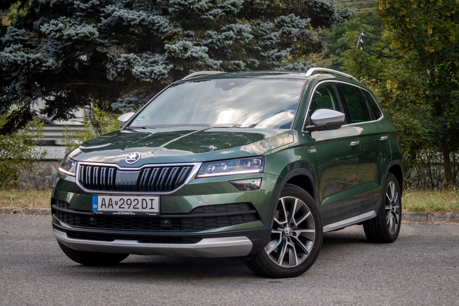 Škoda Karoq 2.0 TDI SCR Scout 4×4 DSG, 140kW, A7 / AJ NA SPLÁTKY / PROTIÚČET /