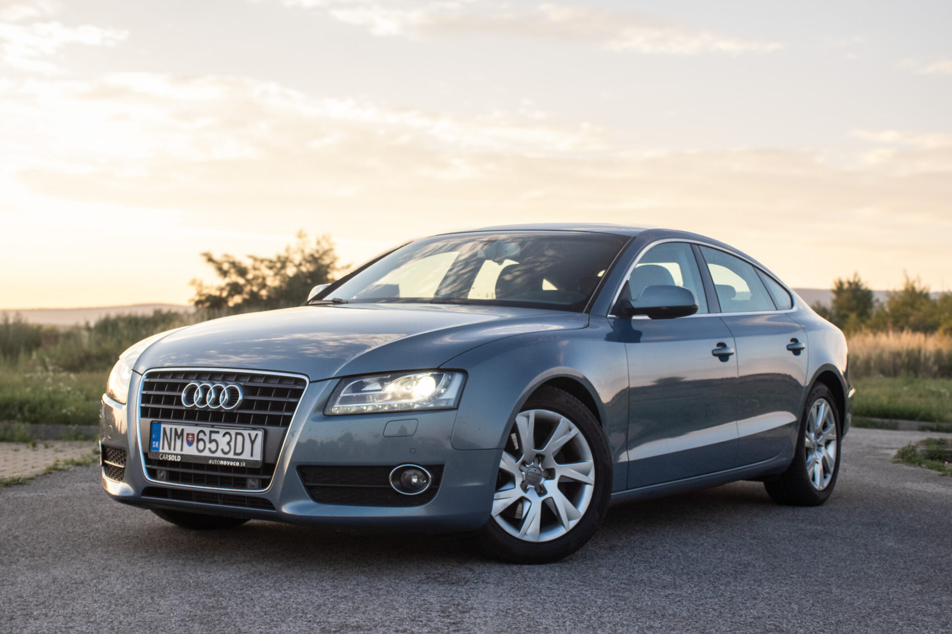 Audi A5 Sportback 2.7 TDI CVT/1 140kW 2010 / AJ NA SPLÁTKY / PROTIÚČET
