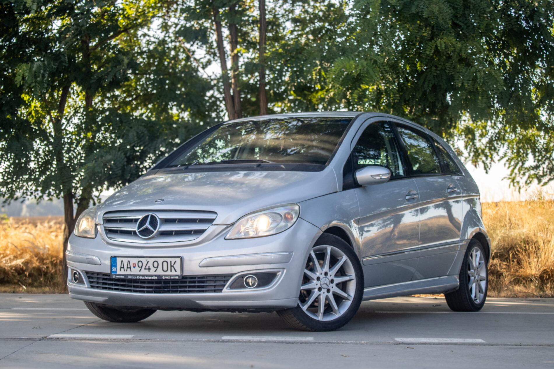Mercedes-Benz B trieda 200 TURBO 2005 193kW AT/6 / AJ NA SPLÁTKY / PROTIÚČET