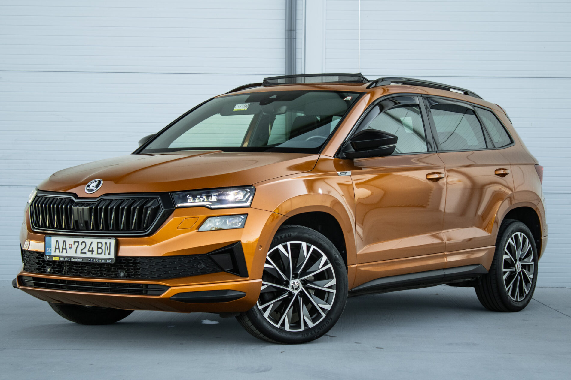 Škoda Karoq 1.5 TSI ACT EVO Sportline DSG, 110 kW, A7 / AJ NA SPLÁTKY / PROTIÚČET /