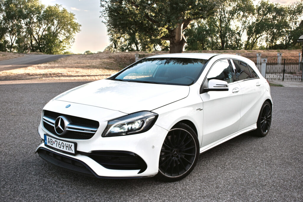 Mercedes-Benz A trieda Mercedes-AMG A45 4Matic A/T, 280 kW, A7, 5d. / AJ NA SPLÁTKY / PROTIÚČET /