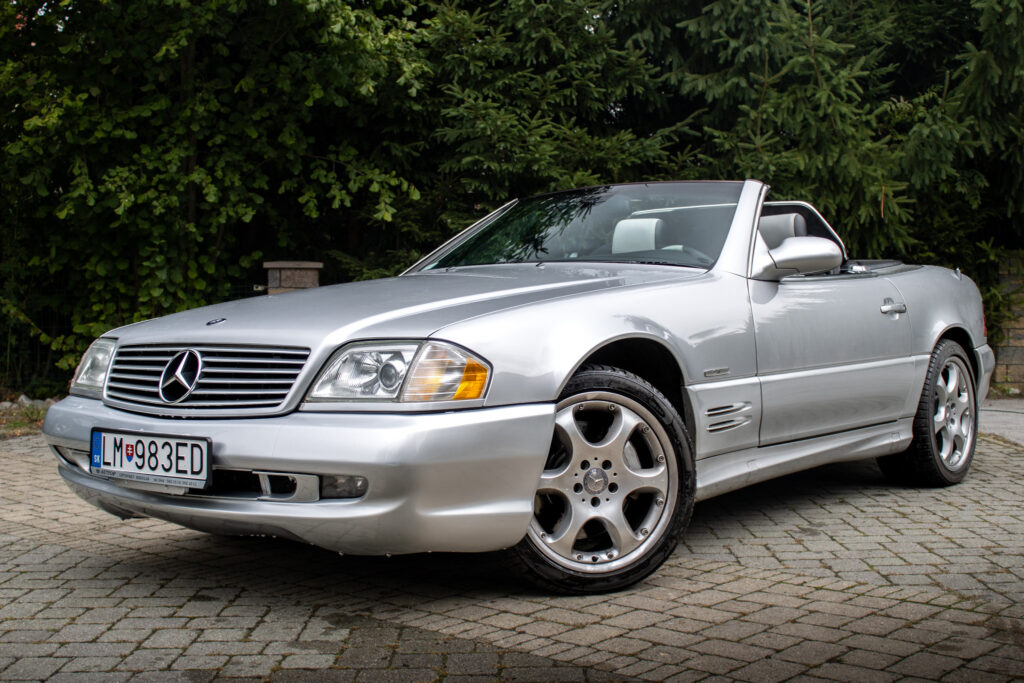 Mercedes-Benz SL 500 R129 Silver Arrow / 225kW / A5 / AJ NA SPLÁTKY / PROTIÚČET